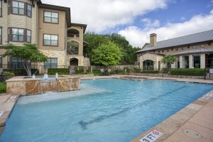 Three Bedroom Apartments for Rent in San Antonio, TX - Pool with Fountain